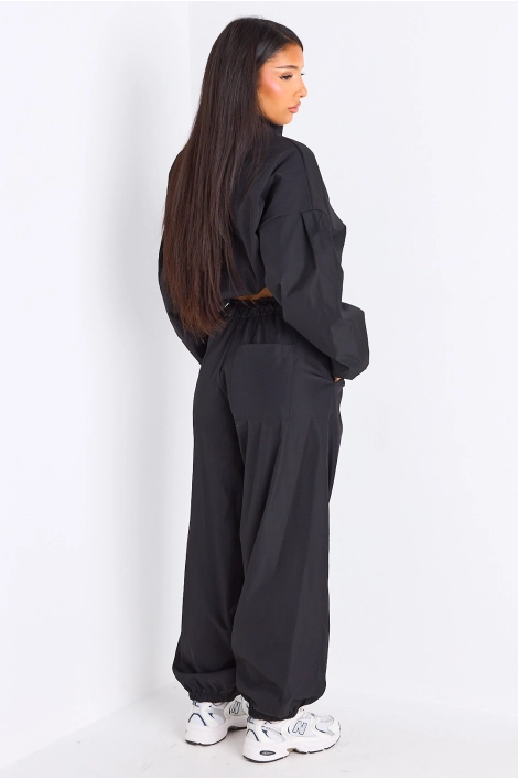 Ensemble deux pièces noir veste + pantalon