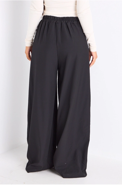Pantalon tailleur noir
