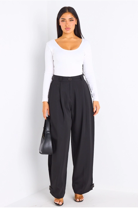 Pantalon de tailleur noir