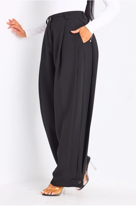 Pantalon de tailleur noir