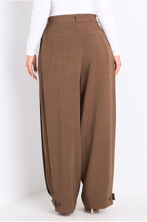 Pantalon de tailleur marron