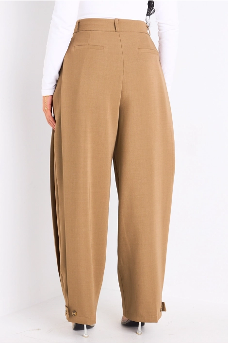 Pantalon de tailleur camel