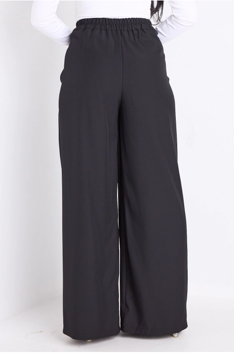 Pantalon palazzo noir