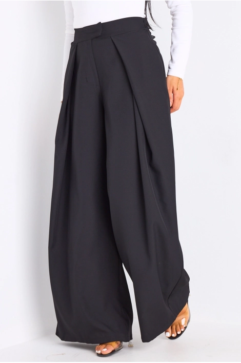 Pantalon palazzo noir