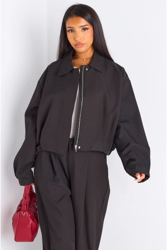 Veste courte noire