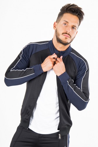 Veste Noir Bleu