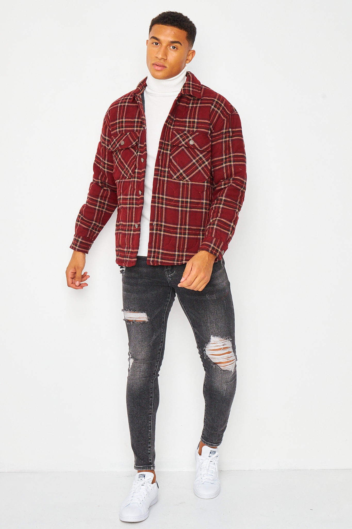 Veste légère à rayures