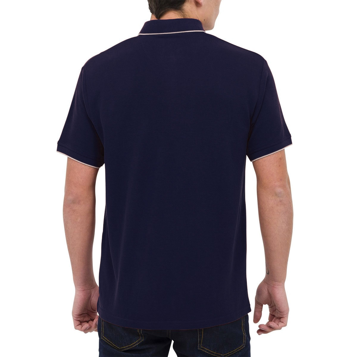 Oxbow-Polohemd in Marineblau