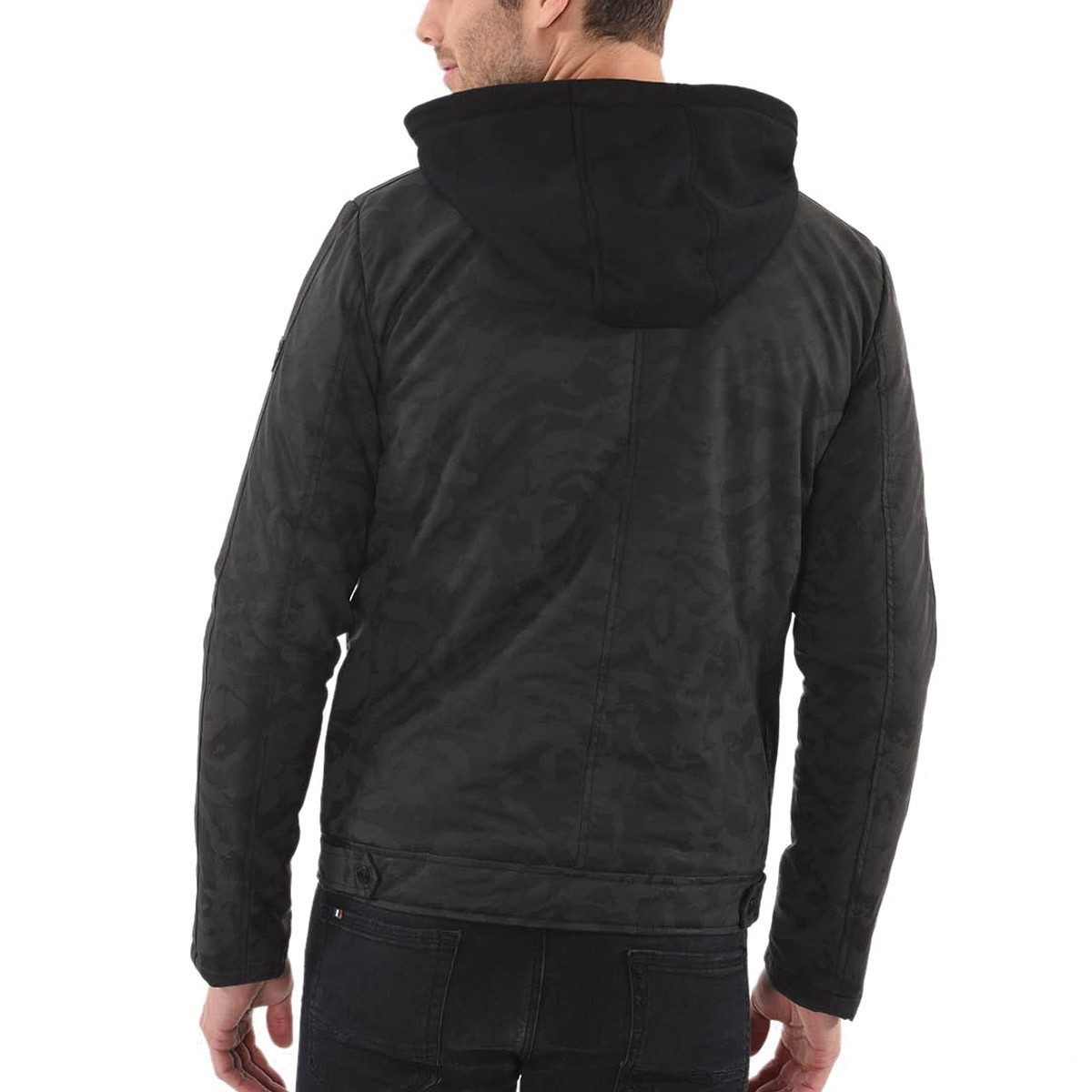 Kaporal shenk black bomber jacket