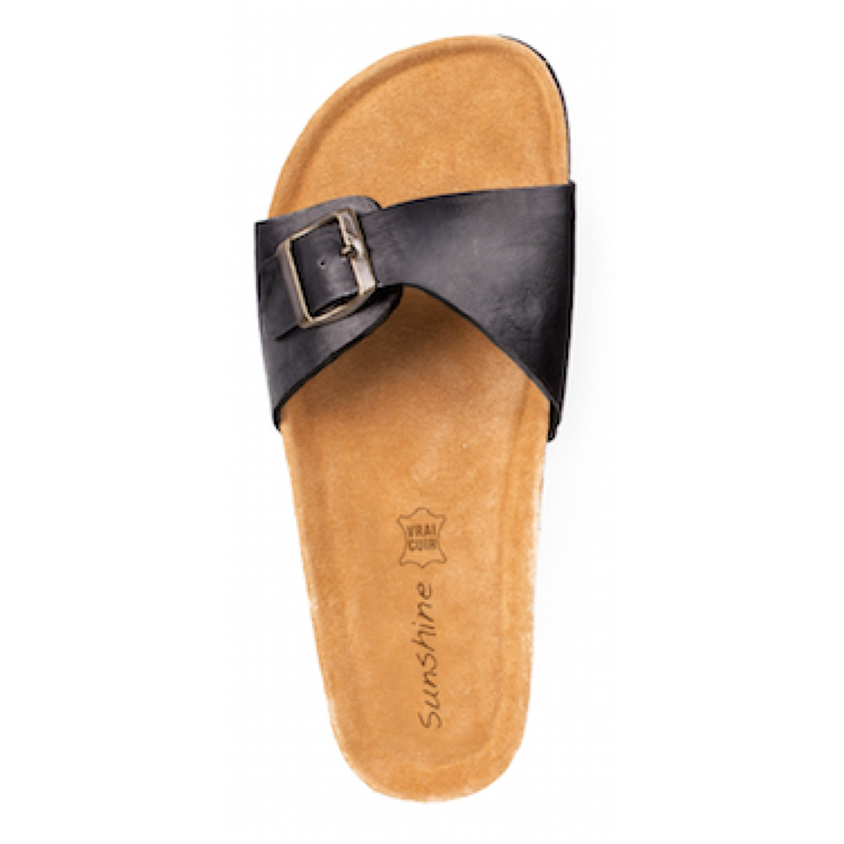 Steppschuhe Sunshine Eva Leder Mattschwarz