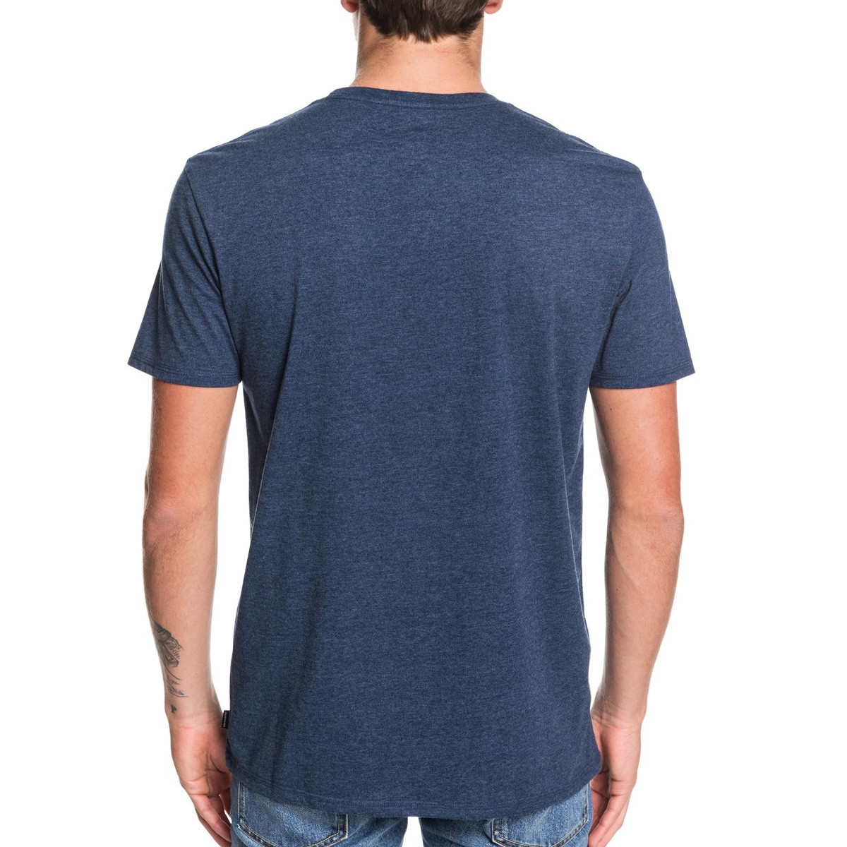 T-shirt Quiksilver Custom Prints bleu