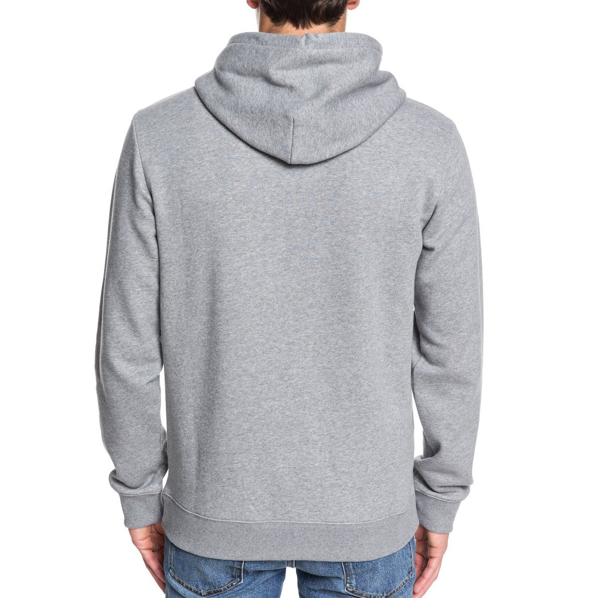 Sweat à capuche Quiksilver Emboss gris