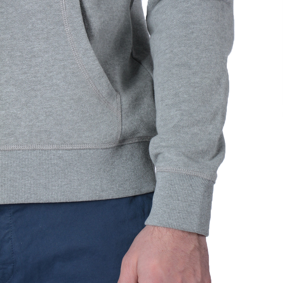 Sweat zippé Kaporal Peter gris