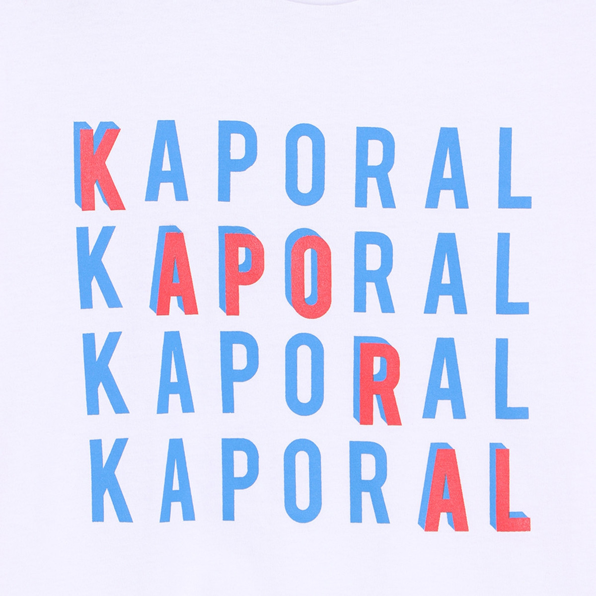 T-shirt enfant Kaporal Asper blanc