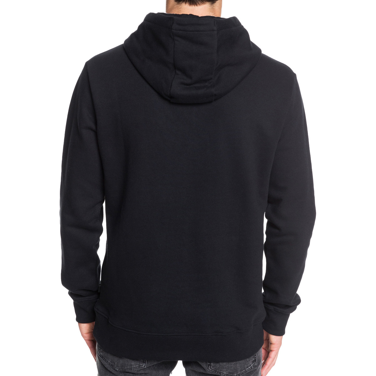Sweat à capuche Quiksilver Get Buzzy noir