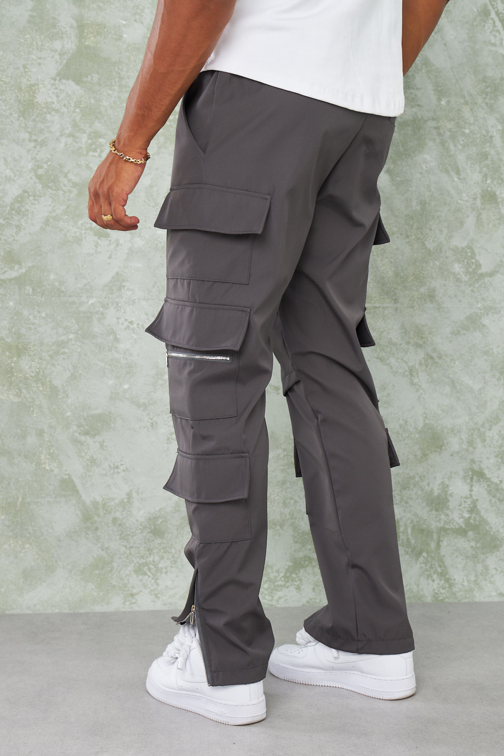 Joggerpant cargo anthracite