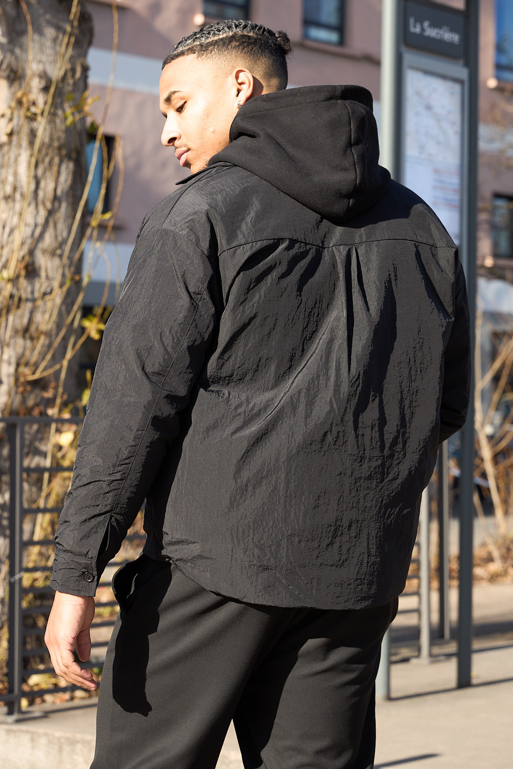 Surchemise noire