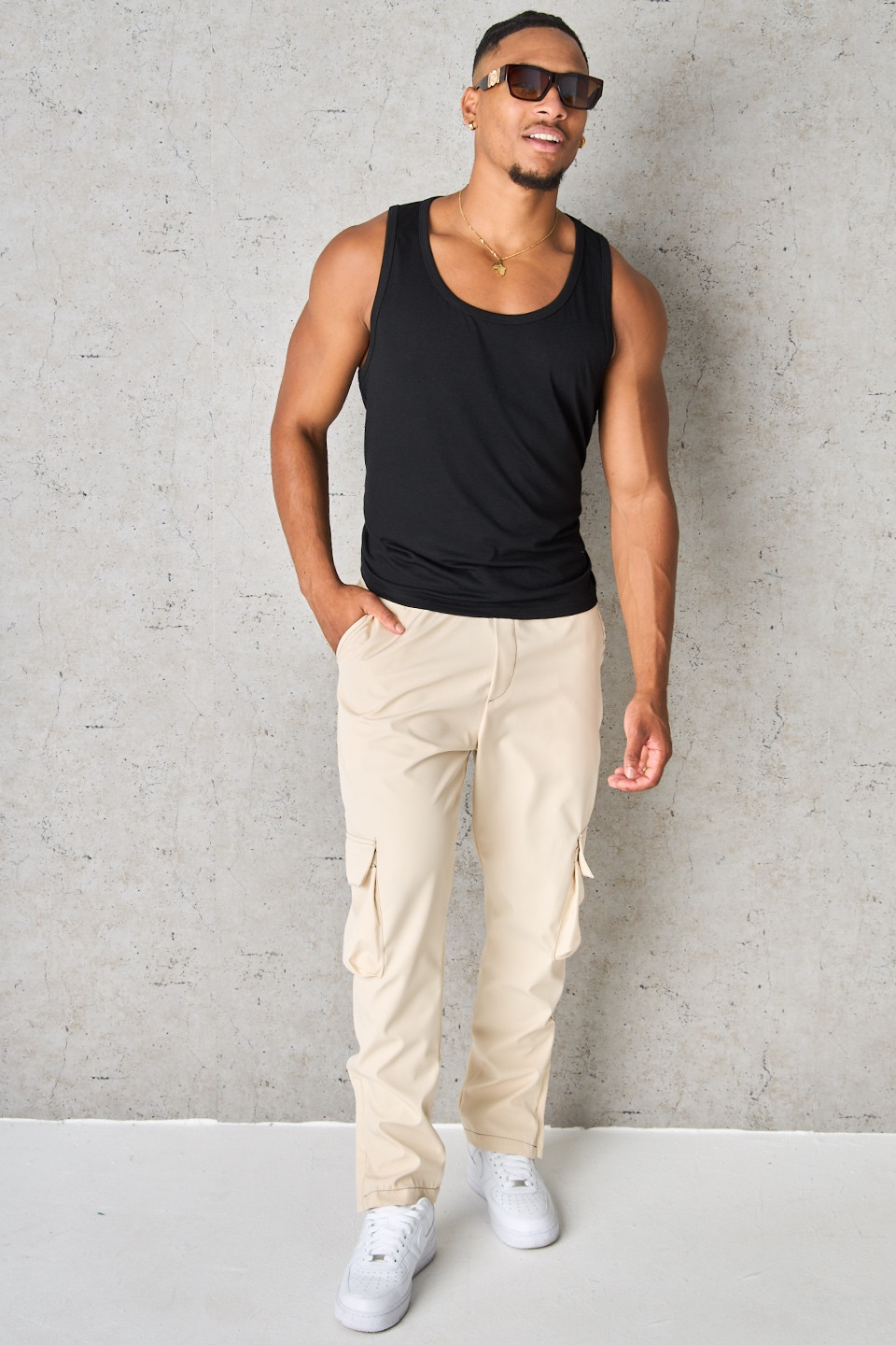 Débardeur noir basic