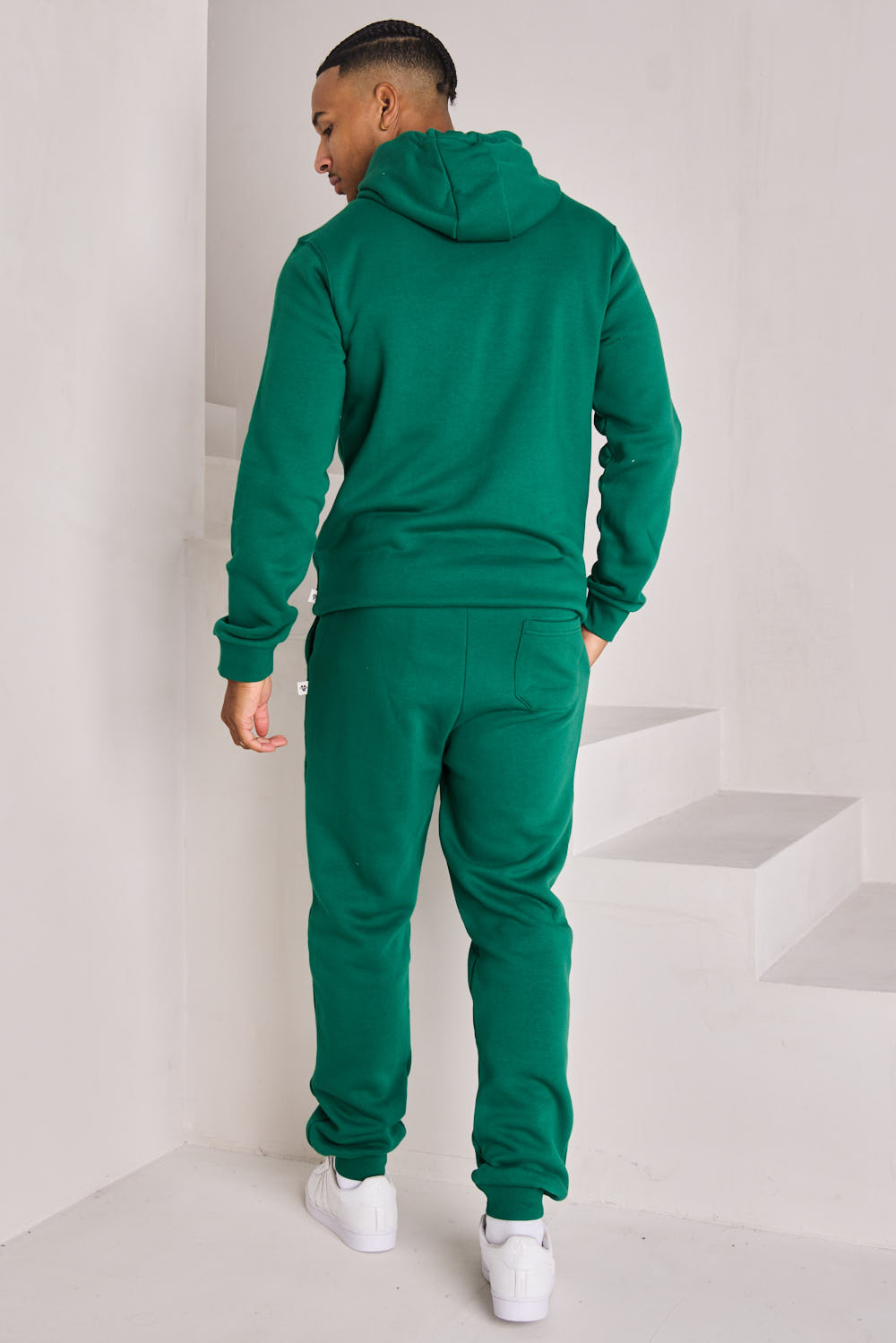 Ensemble 2 pièces sweat + jogging vert