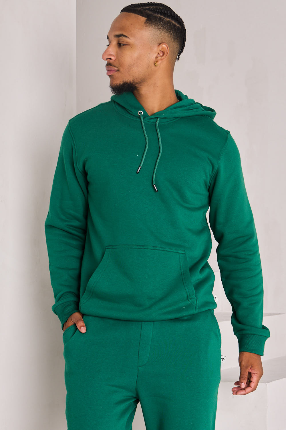 Ensemble 2 pièces sweat + jogging vert