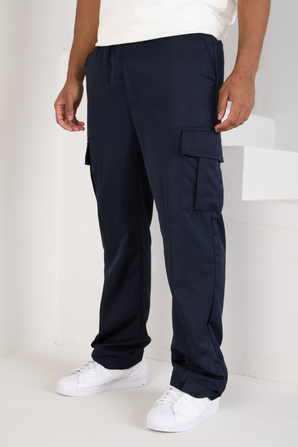 Jogging cargo bleu foncé
