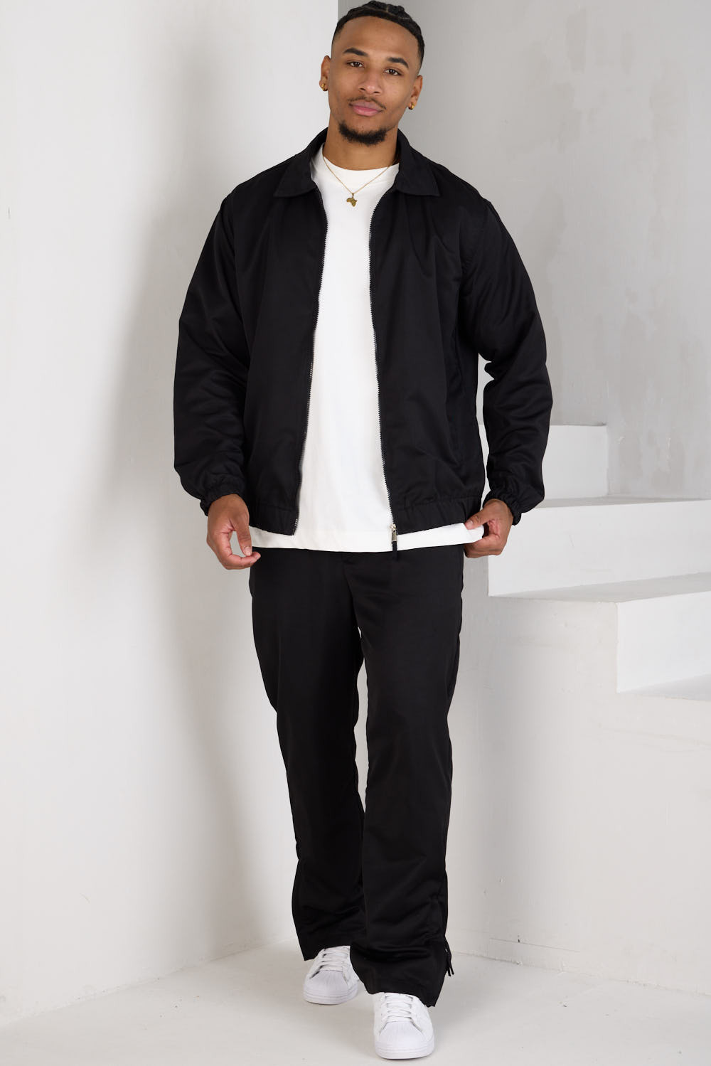 Ensemble 2 pièces veste + jogging noir