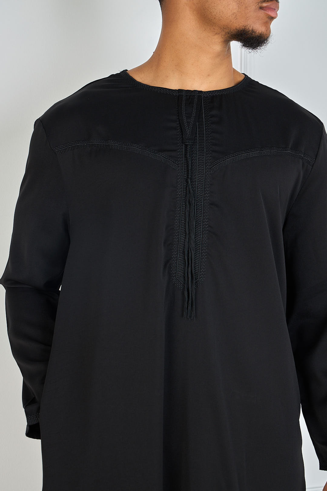 Qamis Élégant Noir