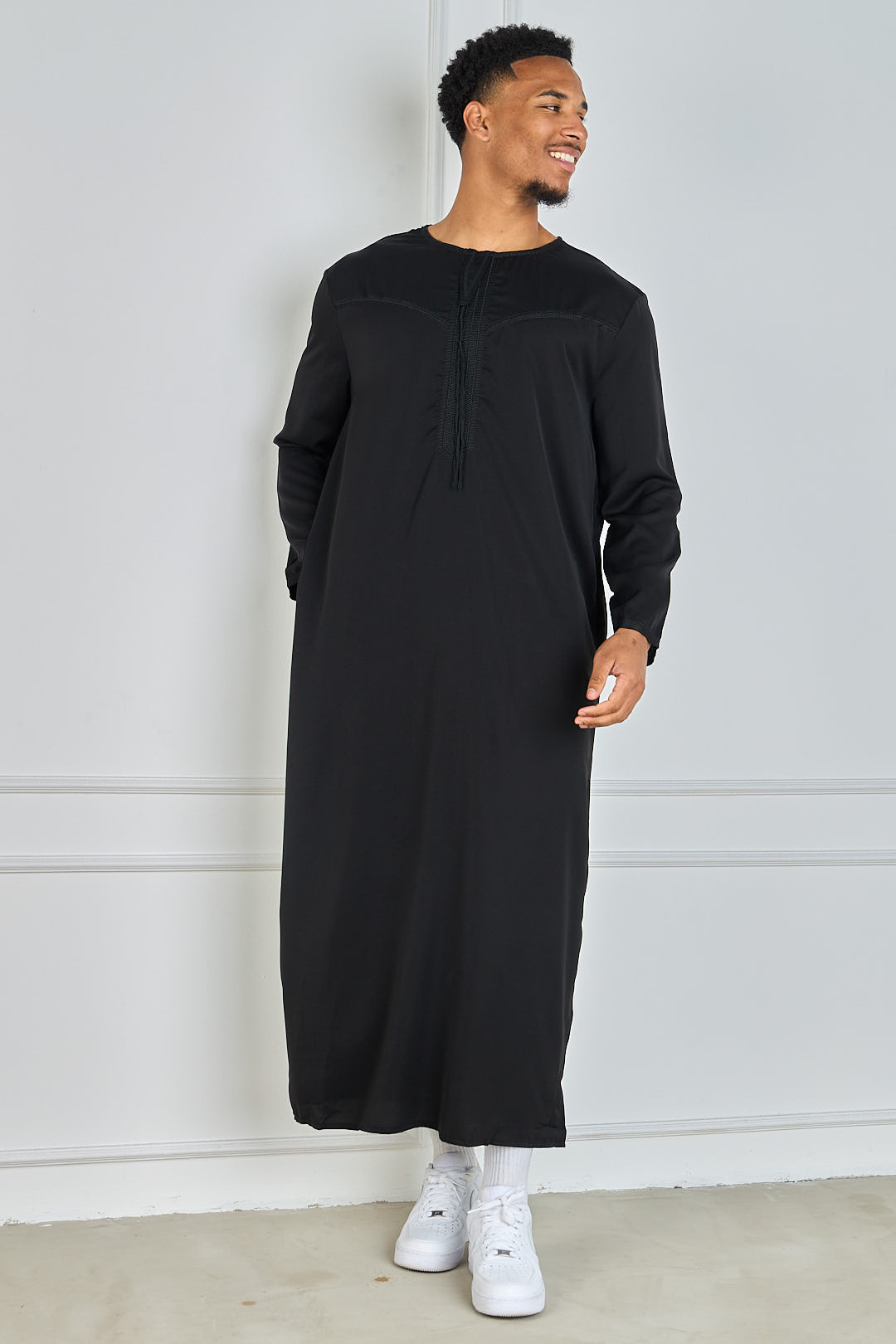 Qamis Élégant Noir