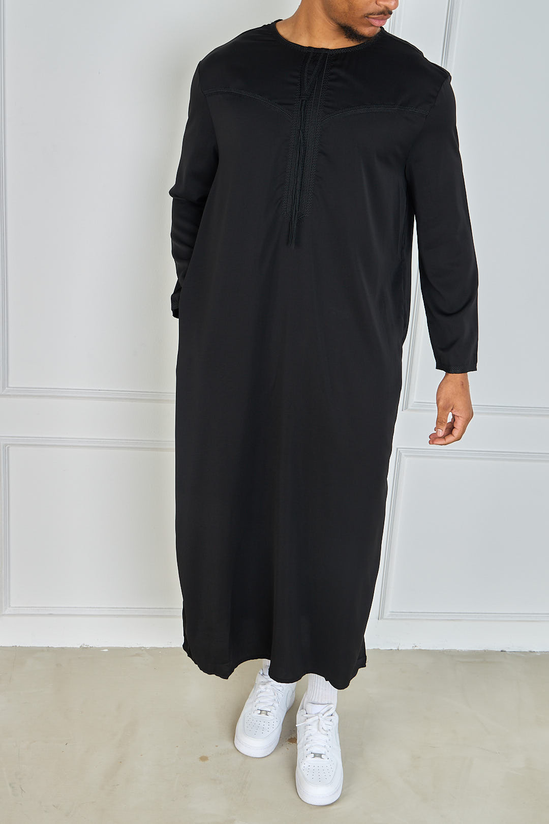 Qamis Élégant Noir