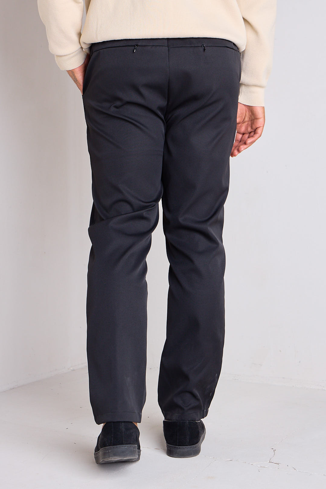 Pantalon à pinces noir