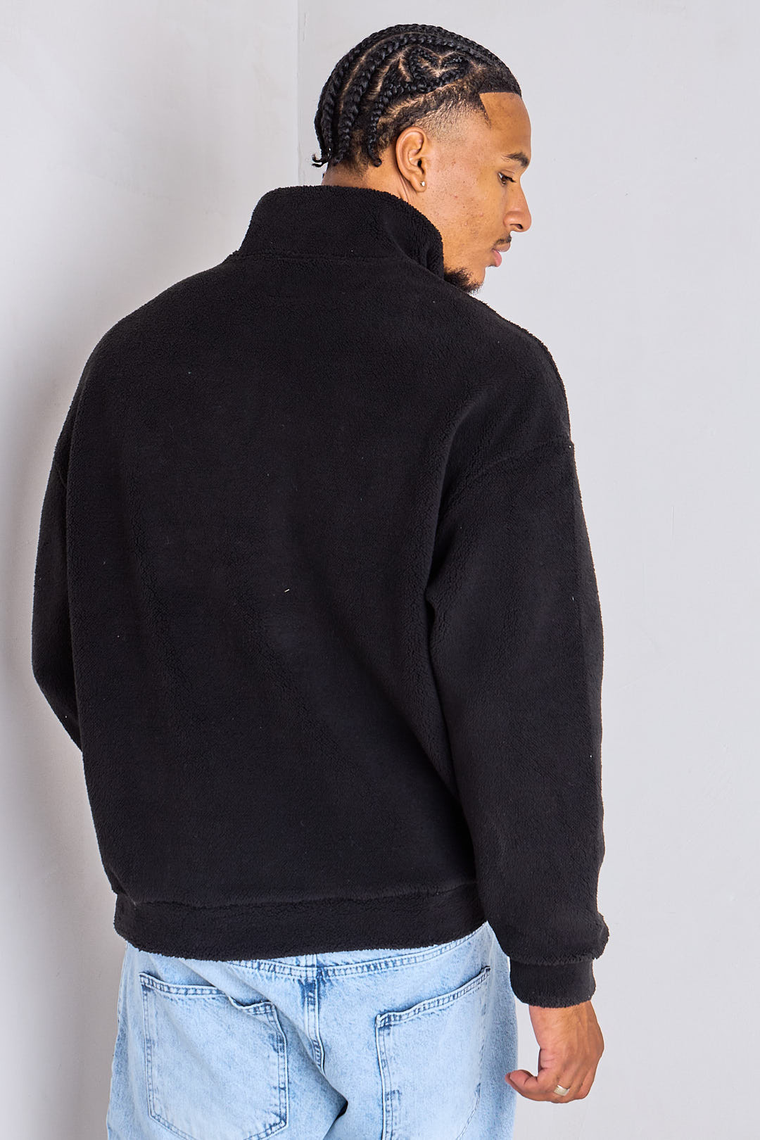 Pull polaire noir