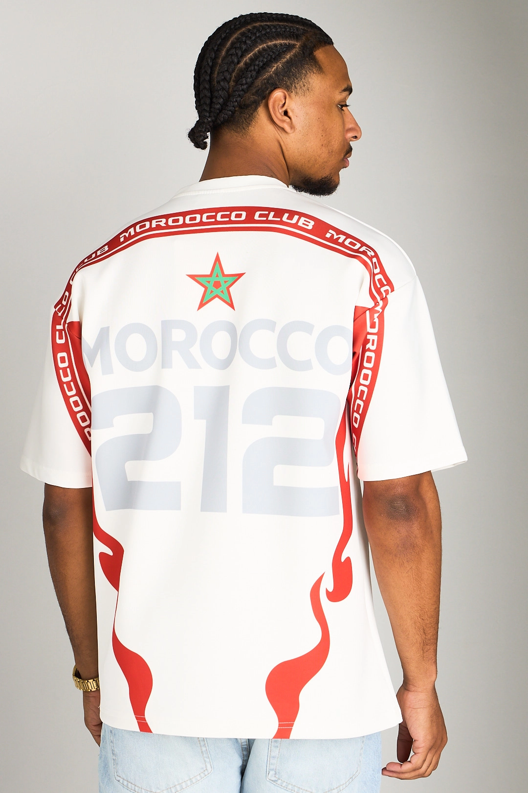 Tee-shirt blanc à inscriptions