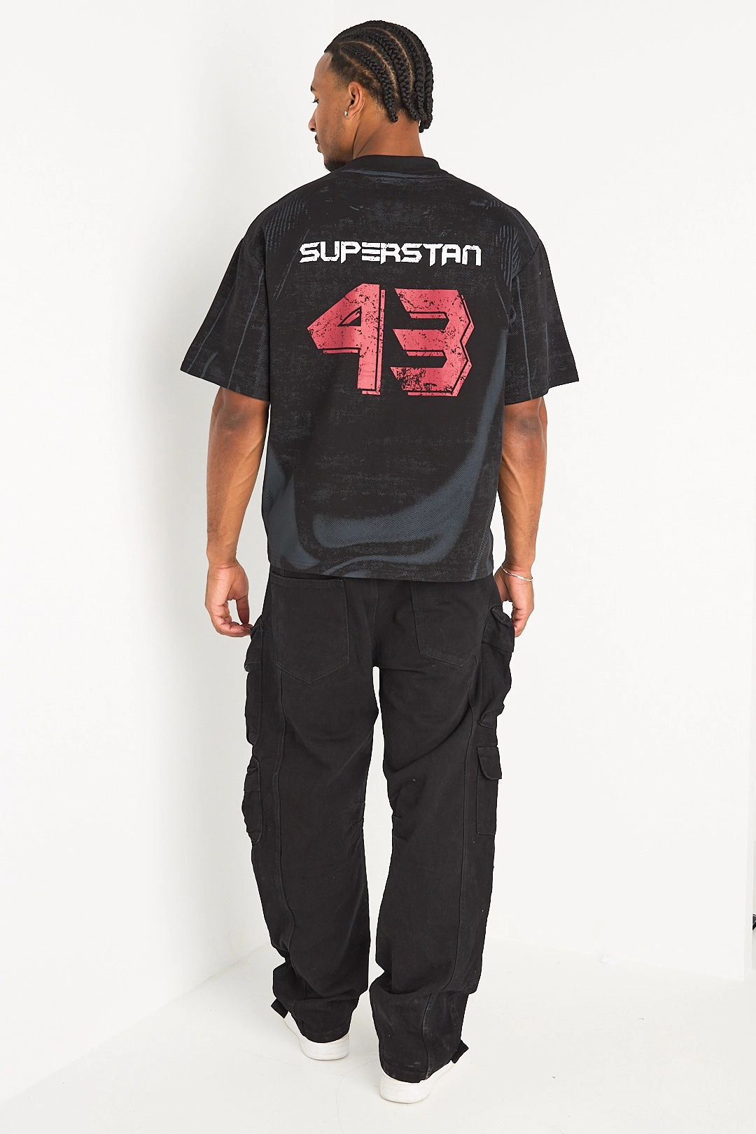Pantalon cargo noir