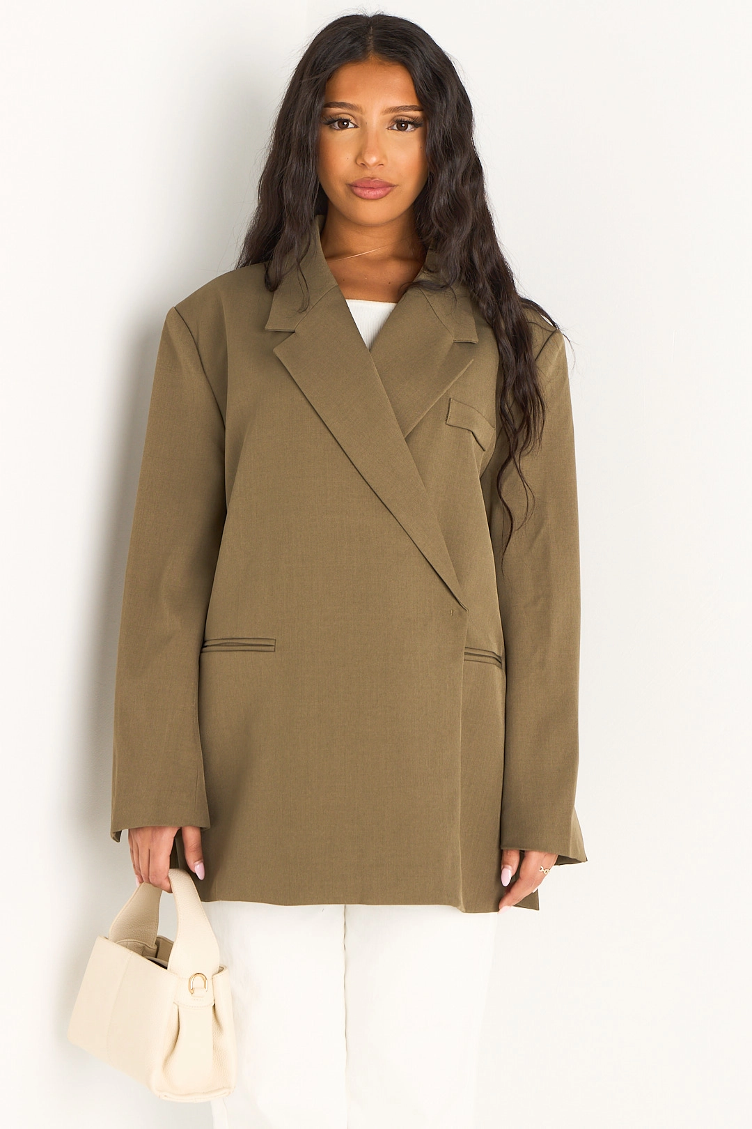 Blazer vert kaki