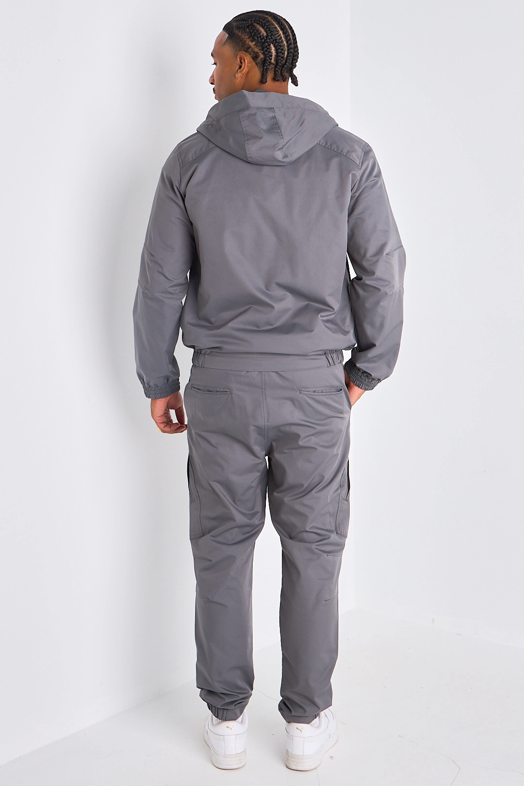 Ensemble 2 pièces : veste + jogging gris