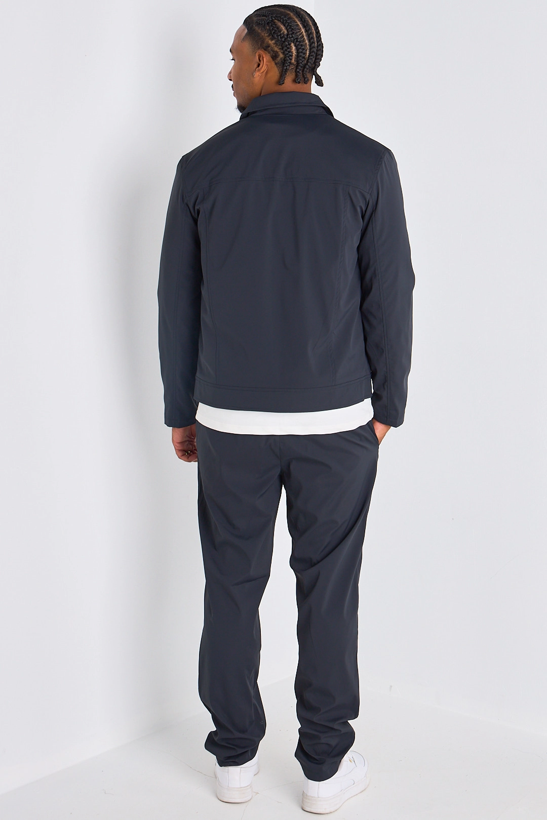 Ensemble 2 pièces : veste + jogging bleu marine