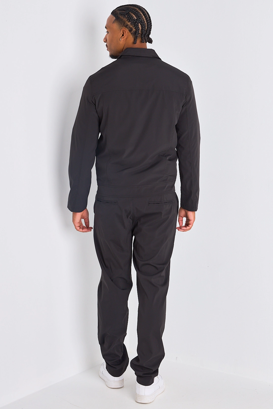 Ensemble 2 pièces : veste + jogging noir
