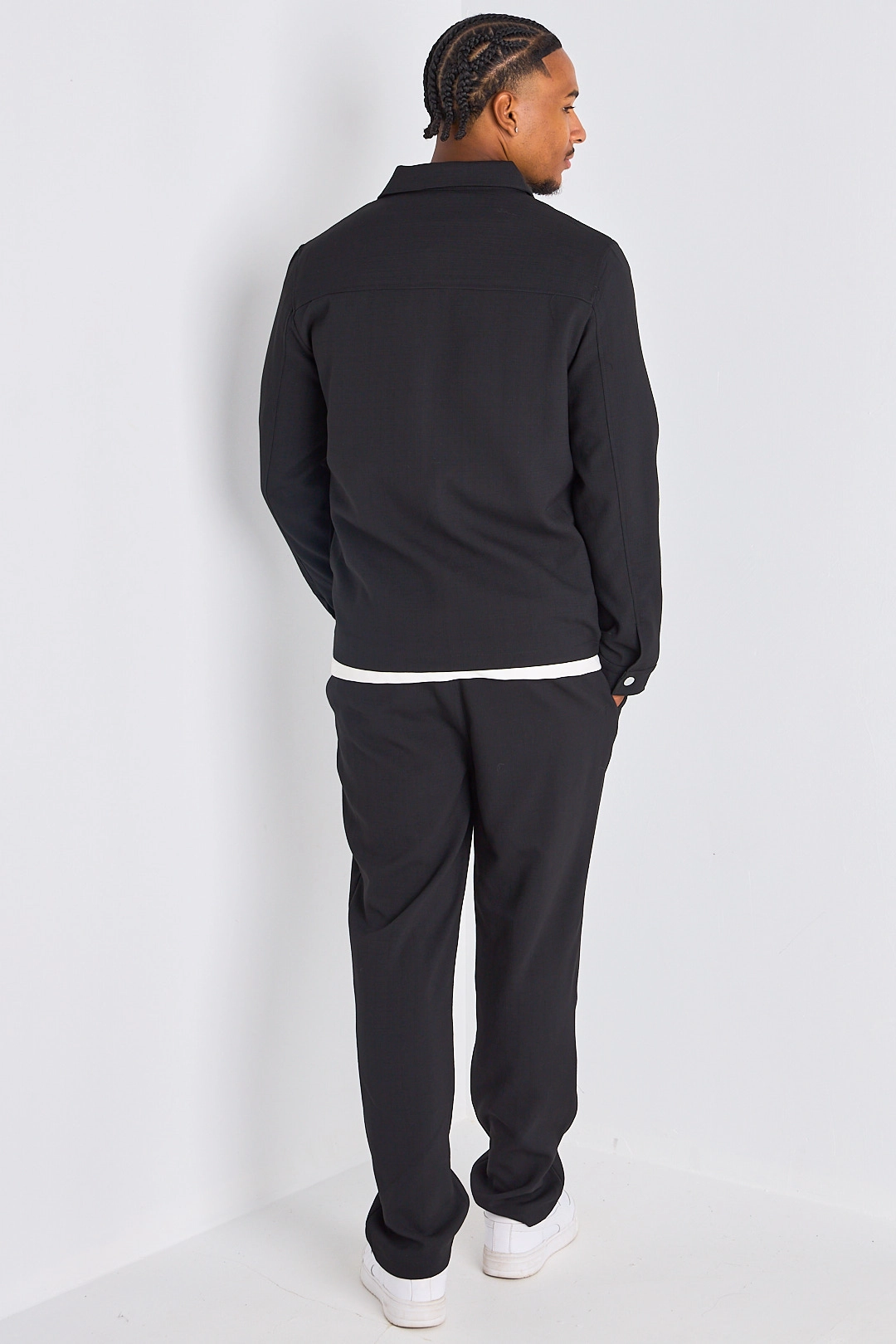 Ensemble 2 pièces : veste + pantalon noir