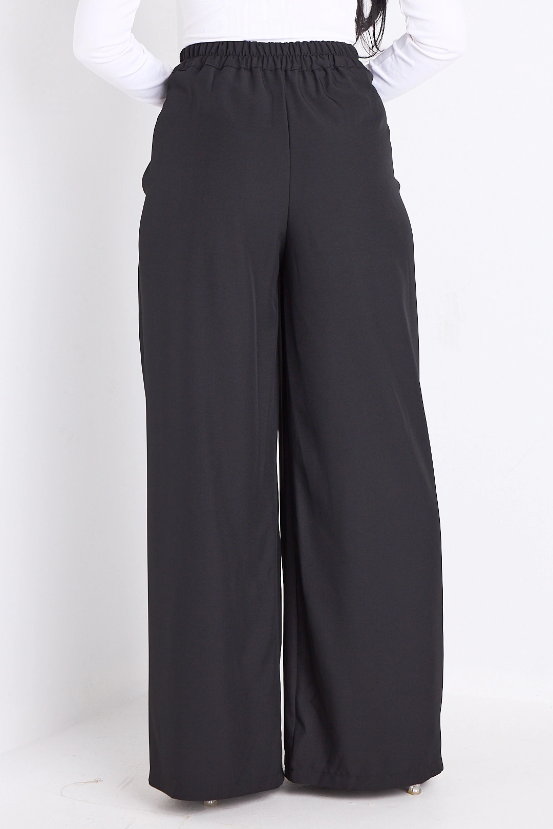Pantalon palazzo noir